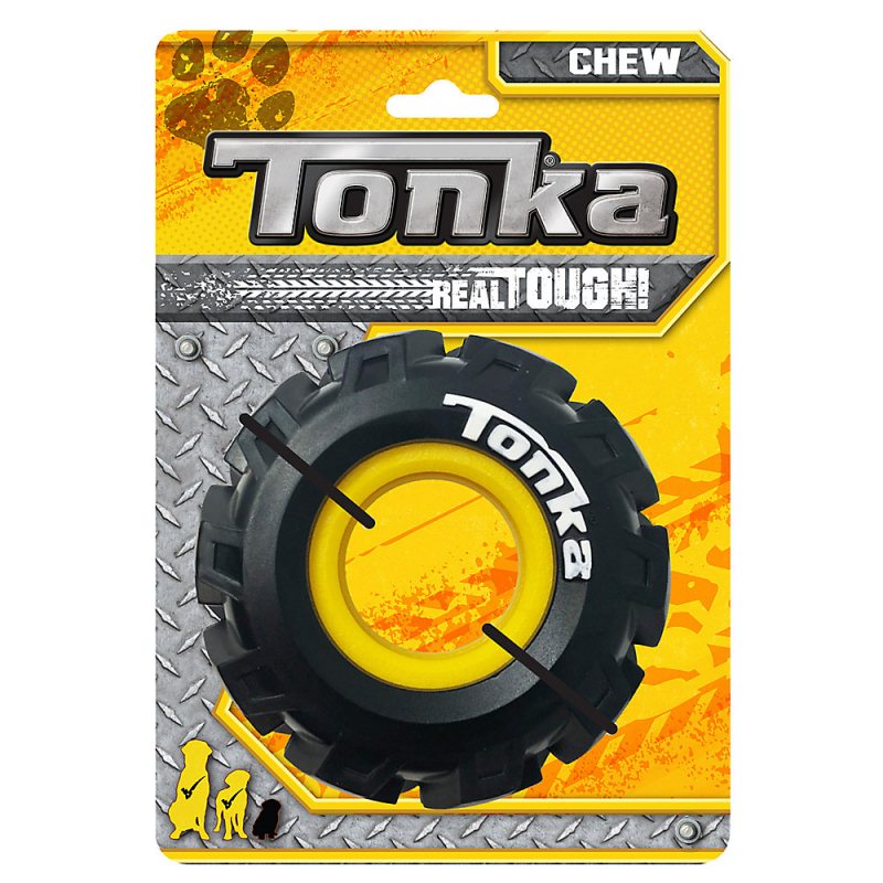 TONKA Игрушка Шина 12,7см (жёлтый/чёрный)