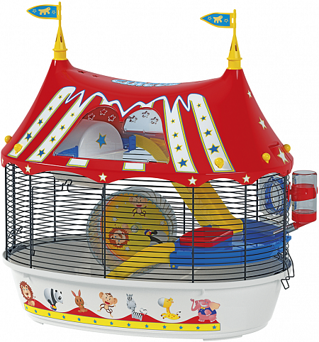 Ферпласт CIRCUS FUN Модульная Клетка для хомяков (49,5х34х42,5см)