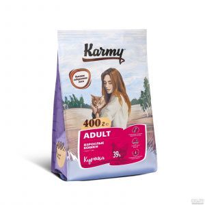 Karmy Cat Adult Корм для кошек Курица
