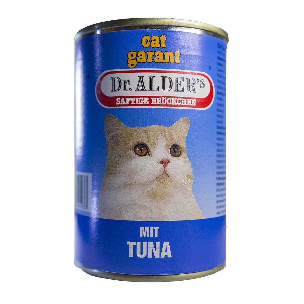 Кэт Гарант ж/б Сочные кусочки с Тунцом для кошек 415г