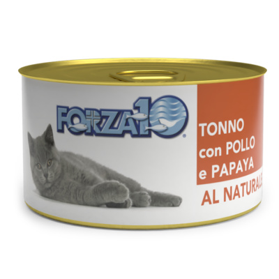 Форза 10 Cat New Nat Naturale ж/б Корм для кошек тунец,курица,папайя 75г