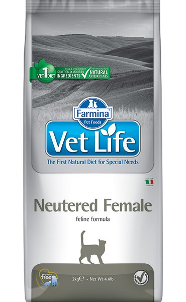 Vet Life Cat Neutered Female Корм для стерилизованных кошек