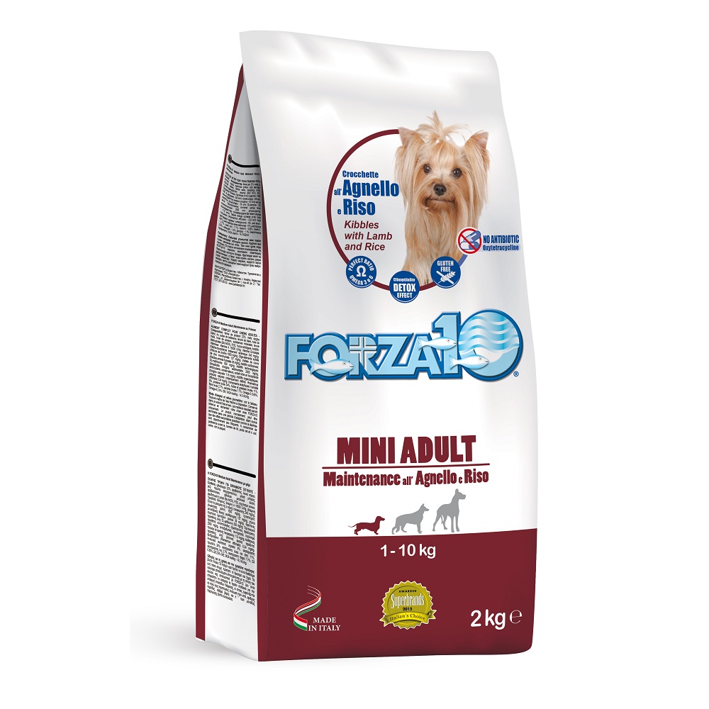 Форза 10 Dog Mini Maint.Корм для собак мелких пород ягнёнок,рис 2кг