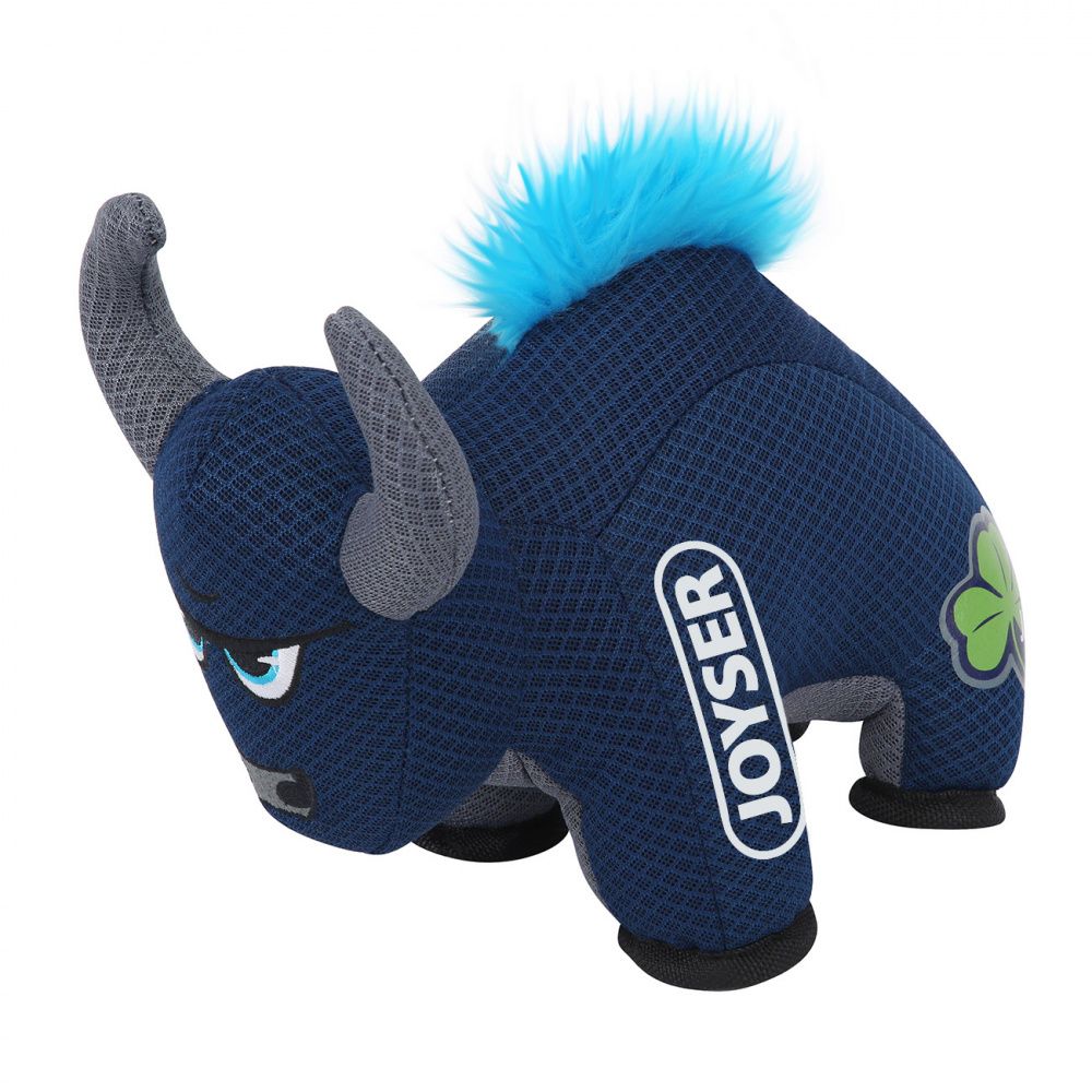 Joyser Mightus Dog Игрушка "Бык M/L" с пищалкой 27см (синий)