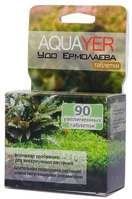 AQUAYER Корневое удобрение Удо Ермолаева для аквариумных растений 90таб