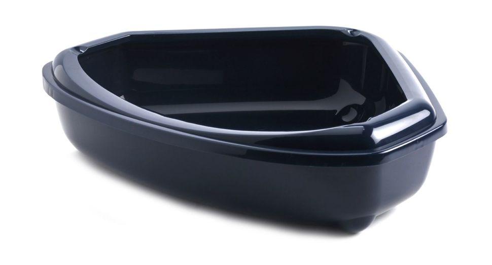 Moderna Открытый Угловой Туалет "Corner tray" с бортом 55,2х45х13,7см (черника)