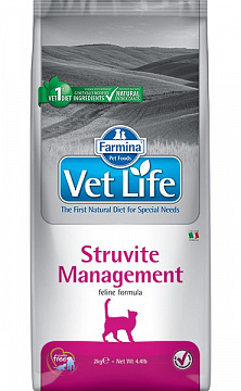 Vet Life Cat Struvite Management Корм для кошек при мочекаменной болезни