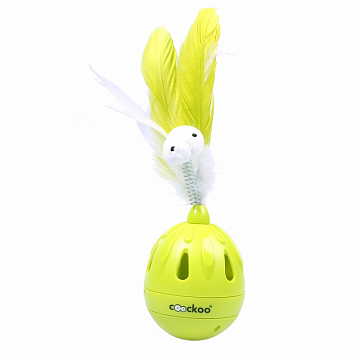 EBI Coockoo Игрушка интерактивная Tumbler 19,5х7см (лайм)