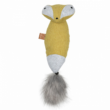 EBI Игрушка с кошачьей мятой Rocco мягкая 40х11см (жёлтая)
